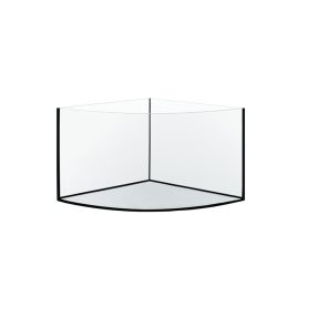 Sarok akvárium 70 literes 57x57 cm-es Delta