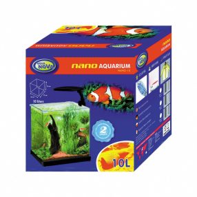 Aqua Nova Nano-10 Akvárium szett - Fekete