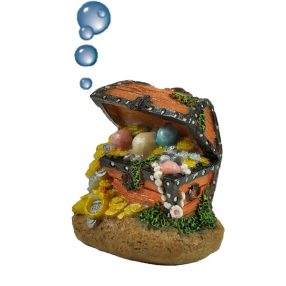 Kincsesláda dekoráció levegőporlasztóval