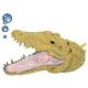 Krokodil fej akvárium dekoráció levegőporlasztóval