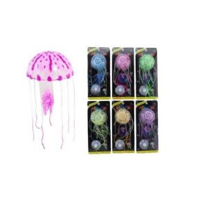 Medúza lebegő szilikon dekoráció - 2,3 cm