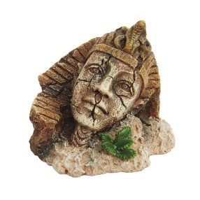 Fáraó fej szobor akvárium dekoráció