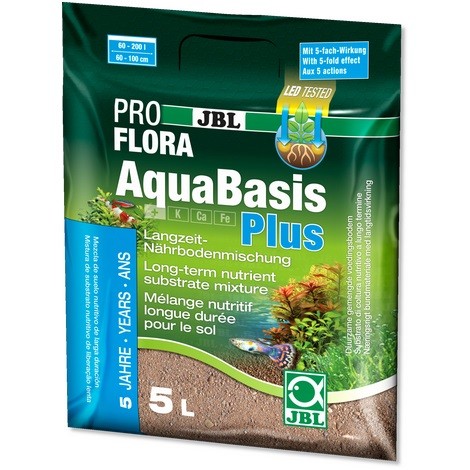 JBL PROFLORA Aquabasis Plus akvárium növény táptalaj - 5 liter