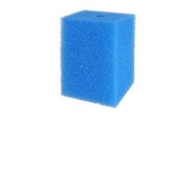   Kék szűrőszivacs hasáb akvárium szűréshez - 10x10x15 cm