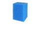 Kék szűrőszivacs hasáb - 10x10x15 cm