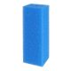 Kék szűrőszivacs hasáb - 10x10x30 cm