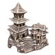 Pagoda kerámia dekoráció - Nagy