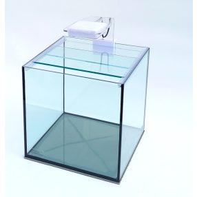   KONI 15 literes nano akvárium üvegtetővel és LED világítással
