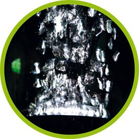   Bubble Air Spot akvárium LED világítás levegőporlasztóval 1W Fehér