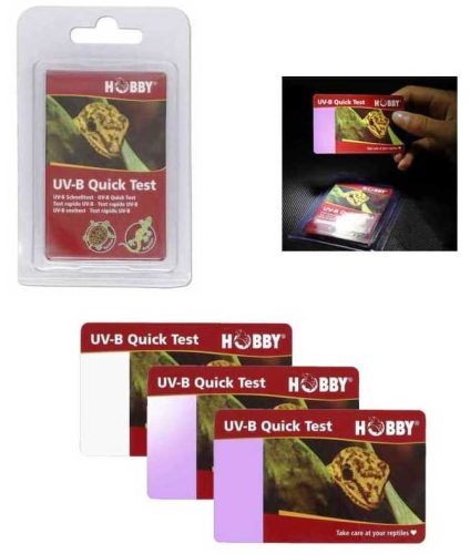 Hobby UV-B gyors teszt terrárium világítás ellenőrzéséhez