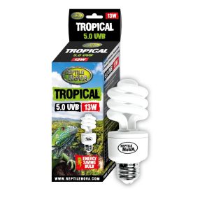   Reptile Nova Tropical UVB 5.0 energiatakarékos terrárium izzó - 13W E27