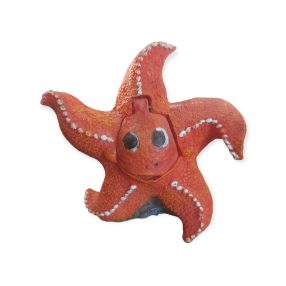 Tengeri csillag buborékoló akvárium dísz