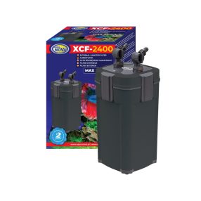   Aqua Nova XCF-2400 akváriumi külső szűrő 2400l/h, 9W UV-C lámpával, 500 literig