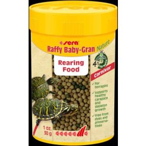   Sera Raffy Baby-Gran Nature víziteknős eleség növendékeknek 100ml (30g)