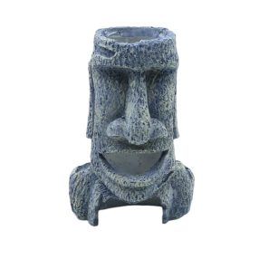 Fej szobor akvárium dekoráció