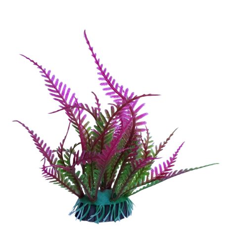 Akváriumi műnövény lila-zöld