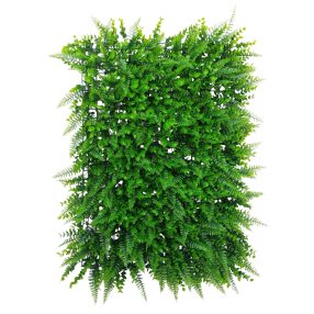   VerdeDeco Páfrányos zöldfal, növényfal panel, műanyag természetes hatású - Sötét zöld