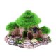 Kerek mohatetős ház akvárium dekoráció