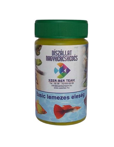 Basic általános lemezes díszhaleleség - 150 ml