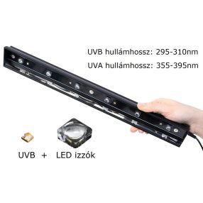   Giangarden programozható terráriumi világítás UVB+UVA LED 7W - 40cm