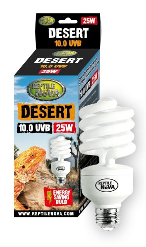 Reptile Nova Desert UVB 10.0 energiatakarékos terrárium izzó - 25W E27