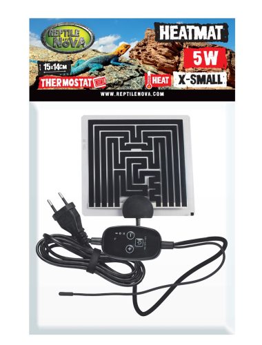 Reptile Nova Thermo T100 terráriumi fűtőlap digitális termosztáttal – 5W (15x14 cm)