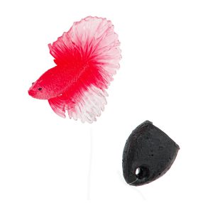 Happet Betta lebegő dekoráció - piros színű