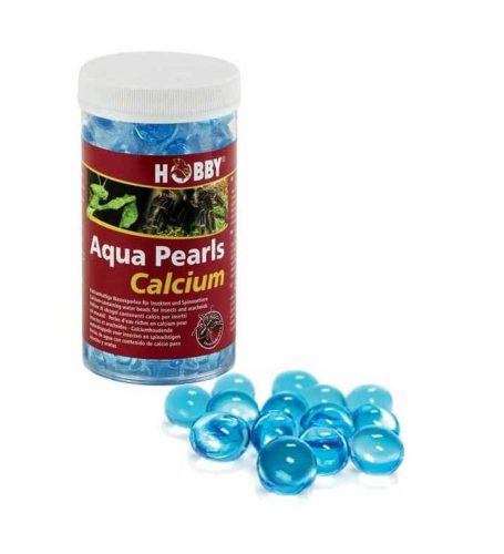 Hobby Aqua Pearls vízgyöngyök kalciummal pókoknak, rovaroknak 250ml