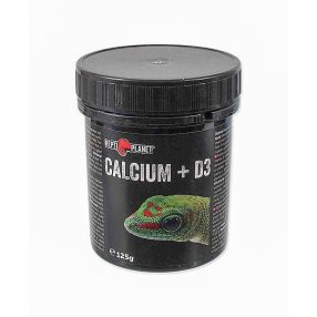   Repti Planet Calcium + D3 táplálék kiegészítő hüllőknek 125g