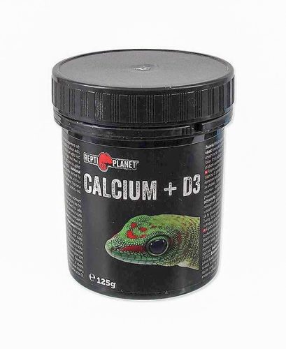 Repti Planet Calcium + D3 táplálék kiegészítő hüllőknek 125g