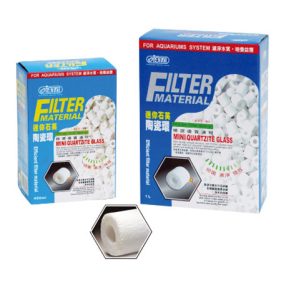   Ista Quartzite Glass Mini kerámiagyűrű akváriumi belső szűrőbe - 1 liter