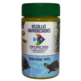 Teknős Mix teljesértékű víziteknős eleség 150ml