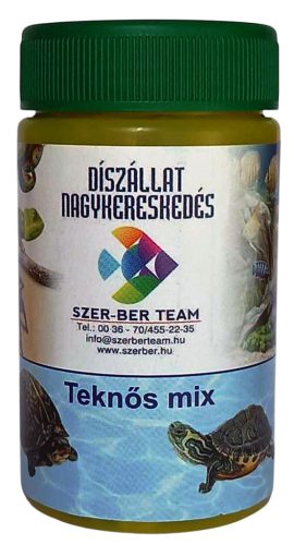 Teknős Mix teljesértékű víziteknős eleség 150ml