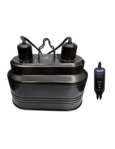 Giangarden két foglalatos terrárium lámpabura digitális vezérlővel 2x160W E27 