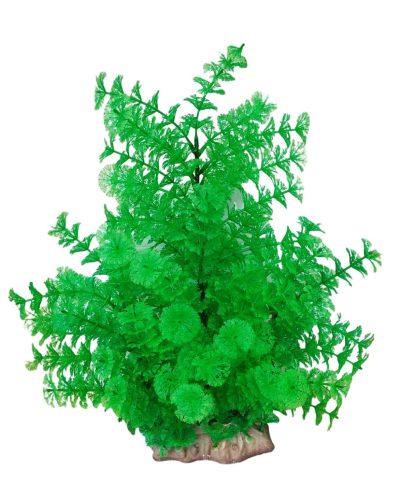 Akváriumi műnövény Bokros zöld 39 cm