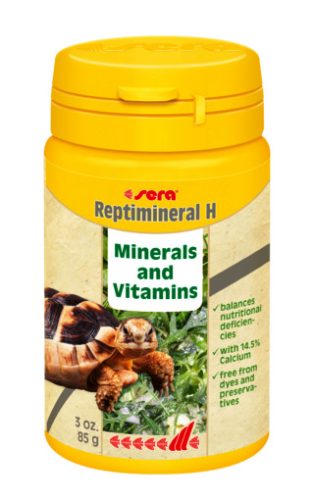 Sera Reptimineral H hüllő vitamin és ásványi anyag por 100ml