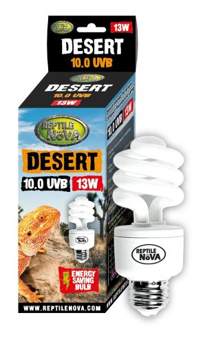 Reptile Nova Desert UVB 10.0 energiatakarékos terrárium izzó - 13W E27