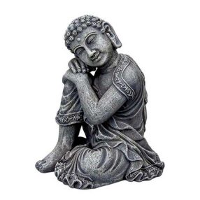 KIS BUDDHA SZOBOR akvárium dekoráció (10x9x12,5cm)