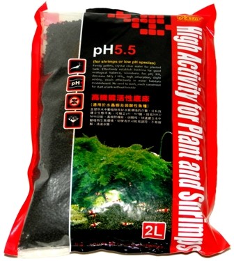 Ista Shrimp Soil ph 5.5 akvárium növénytáp talaj garnéláknak - 2 liter 1-3mm
