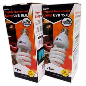   Giangarden UVB 15.0 energiatakarékos terrárium izzó E27, 26W