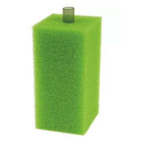 Zöld szűrőszivacs hasáb - 10x14x30 cm
