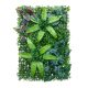 VerdeDeco Erdei vegyes zöldfal, növényfal panel, műanyag természetes hatású