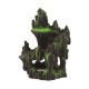 Hegyi ösvény akvárium dekoráció alul barlangos bújóval 21cm