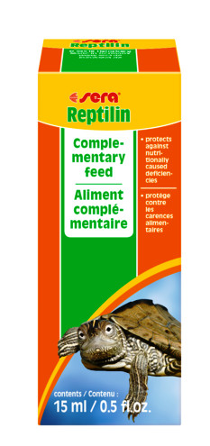 Sera Reptilin Vitamin folyékony kiegészítő hüllőknek és teknősöknek