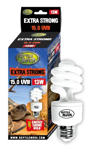 Reptile Nova Extra Strong UVB 15.0 energiatakarékos terrárium izzó - 13W E27