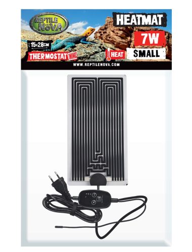 Reptile Nova Thermo T200 terráriumi fűtőlap digitális termosztáttal – 7W (15x28 cm)