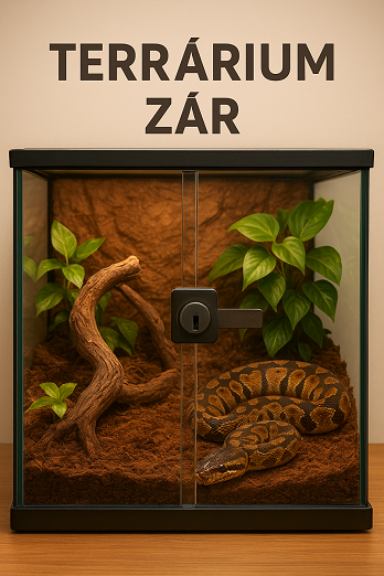 Terrárium zár
